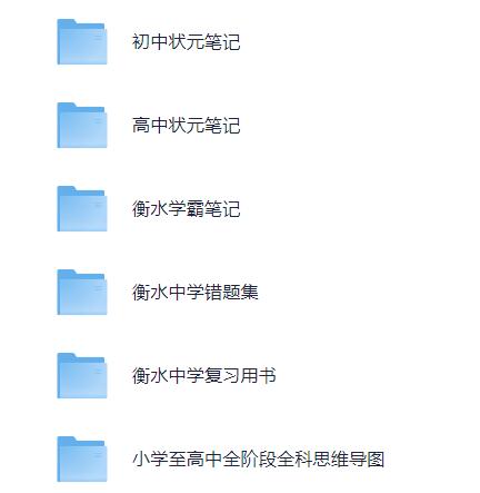 《衡水中学资料大全》从小学到高中的全面学习资料插图