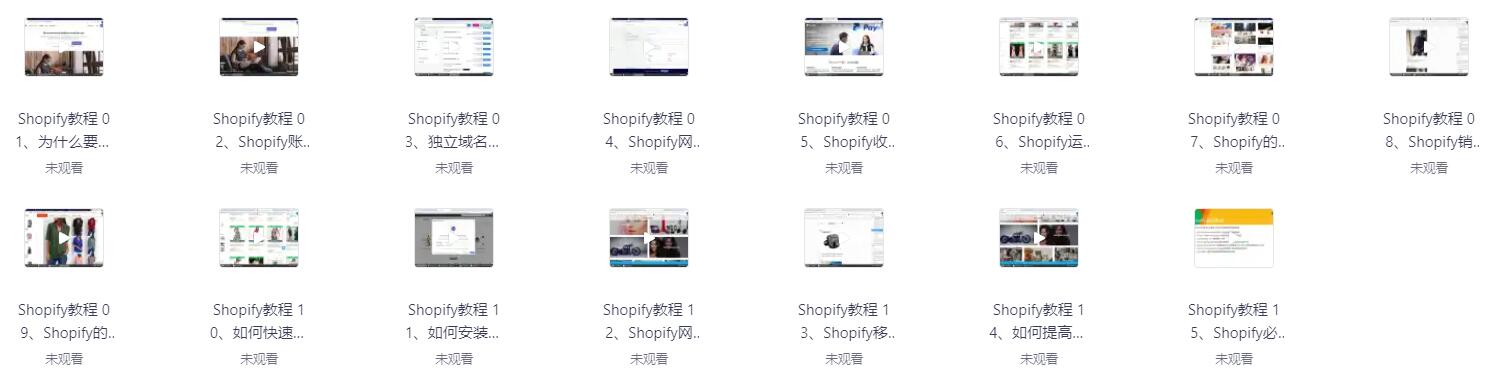 Shopify教学视频，手把手教你shopify建站插图