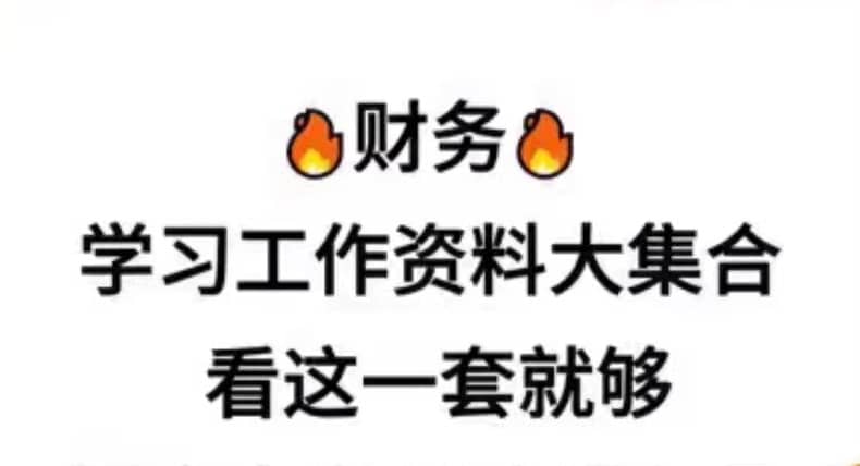 财务资料大汇总