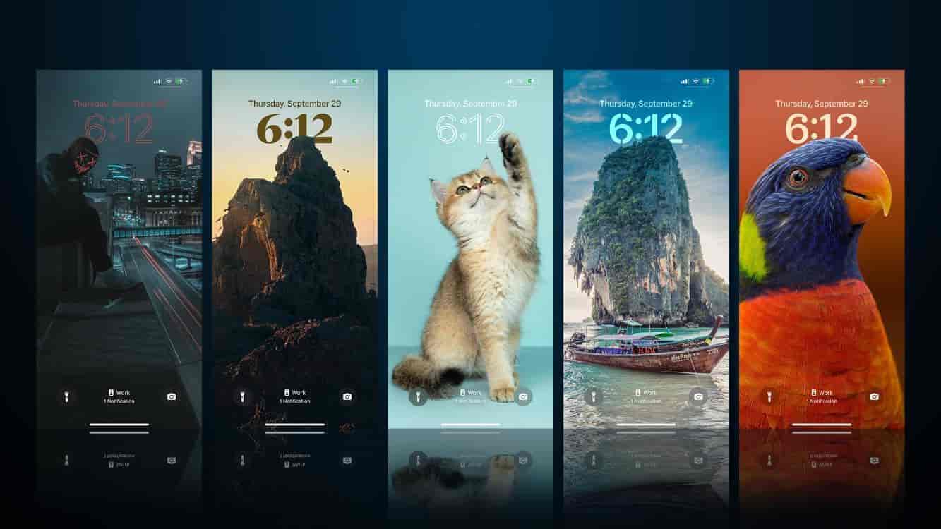 8K Ultra HD Wallpaper: iOS Depth of Field & Album Covers</trp-post-container
